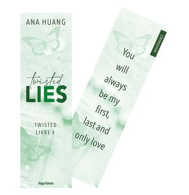 Ana Huang - Twisted Lies, Livre 4 - marque-pages par Méli