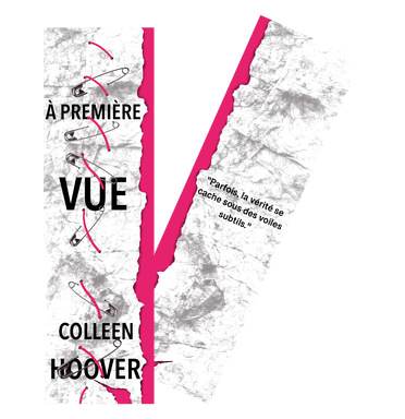 Colleen Hoover - À Première Vue - marque-pages par Méli