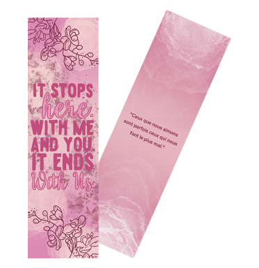 Colleen Hoover - Jamais Plus - marque-pages par Méli