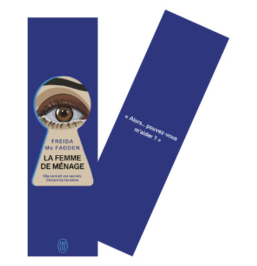 Freida Mc Fadden - La Femme de ménage - marque-pages par Méli