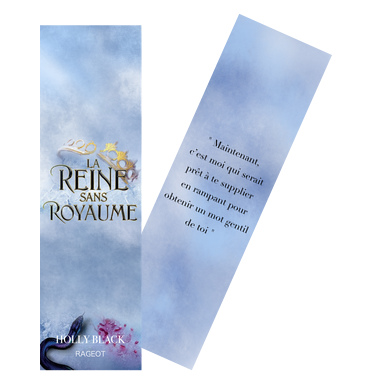 Holly Black - La Reine sans royaume - marque-pages par Méli