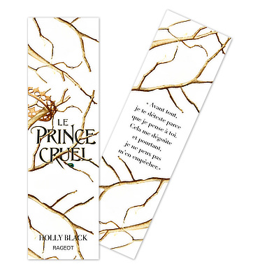 Holly Black - Le Prince cruel - marque-pages par Méli