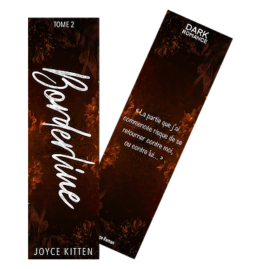Joyce Kitten - Borderline 2 - marque-pages par Méli