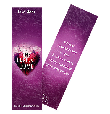 Lyla Mars - The Perfect Love - marque-pages par Méli