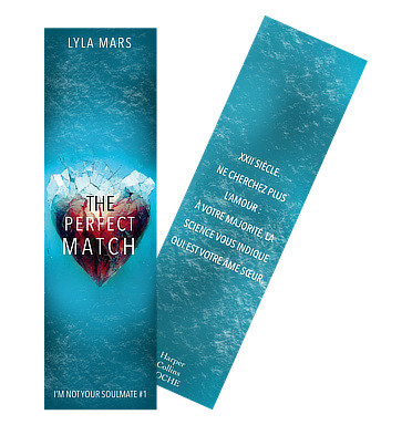 Lyla Mars - The Perfect Match - marque-pages par Méli
