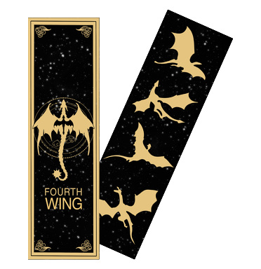 Rebecca Yarros - Fourth Wing - marque-pages par Méli