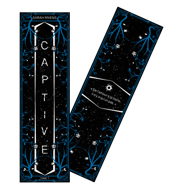 Sarah Rivens - Captive 1 Collector - marque-pages par Méli