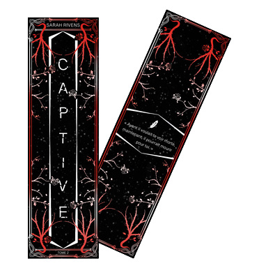 Sarah Rivens - Captive 2 Collector - marque-pages par Méli