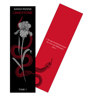 Sarah Rivens - Lakestone Tome 1 version B - marque-pages par Méli