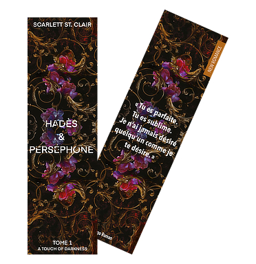Scarlett St Clair - A Touch of darkness - marque-pages par Méli