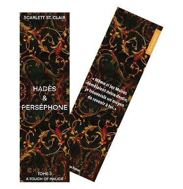 Scarlett St Clair - A Touch of malice - marque-pages par Méli